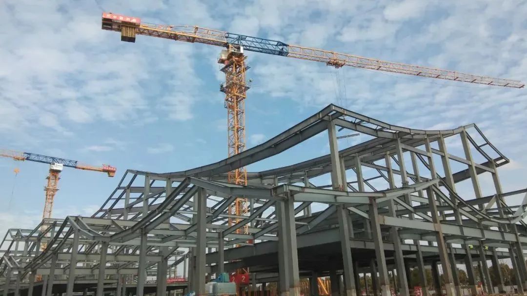 新节点!浙东运河文化园钢结构工程整体完工雷火电竞(图2) 新节点!浙东运河文化园钢结构工程整体完工雷火电竞(图2)