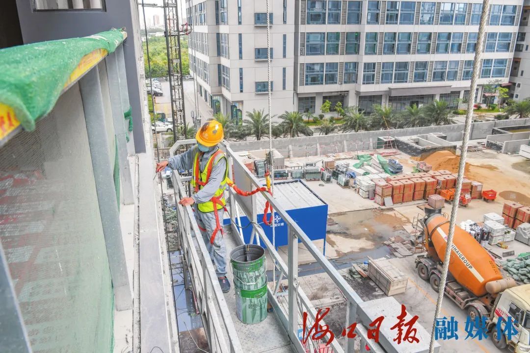 海口药谷雅郡雷火电竞安居房项目将于8月底竣工(图1)